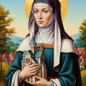 St. Emma - Digital Print