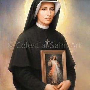St. Faustina - Digital Print