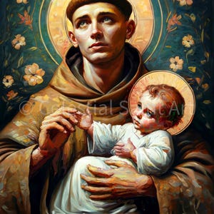 St. Anthony of Padua - Digital Print