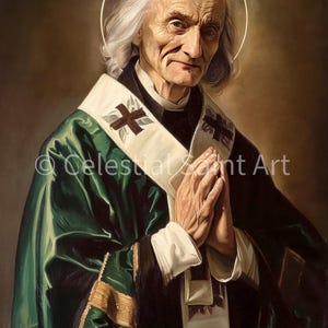 St. John Vianney - Digital Print