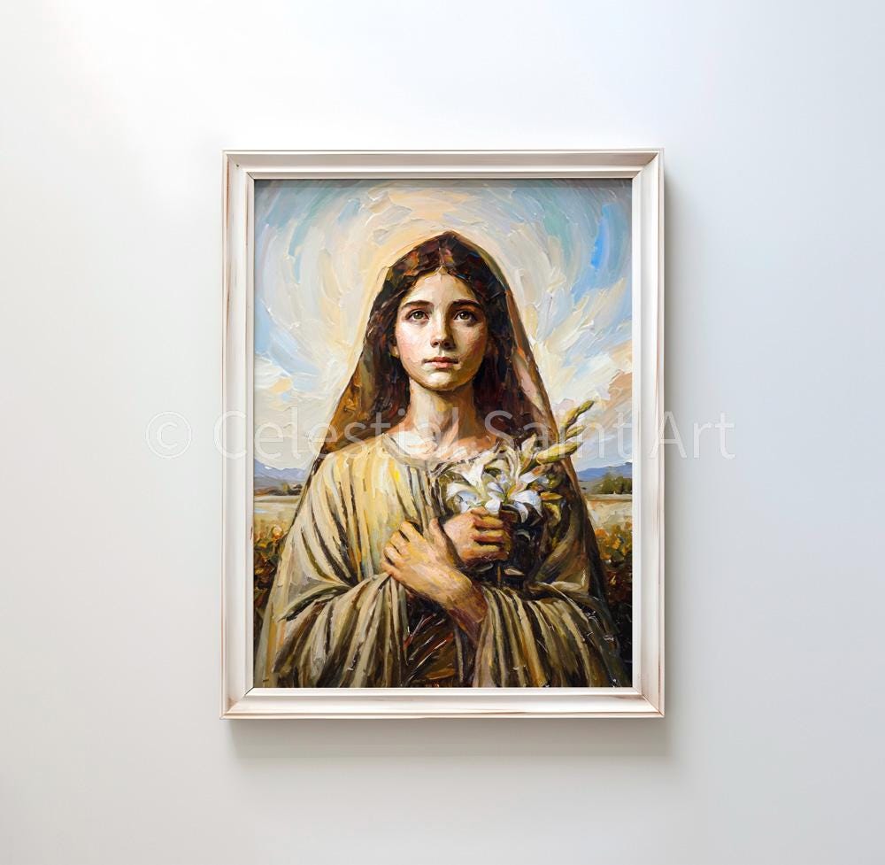 St. Maria Goretti - Digital Print | High Resolution | Instant Access ...