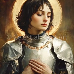 St. Joan of Arc - Digital Print
