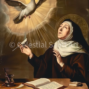Sainte Thérèse d&#39;Avila - Impression numérique
