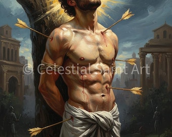 St. Sebastian - Digital Print | High Resolution | Instant Access | Easy Download
