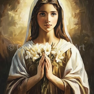 St. Maria Goretti - Digital Print