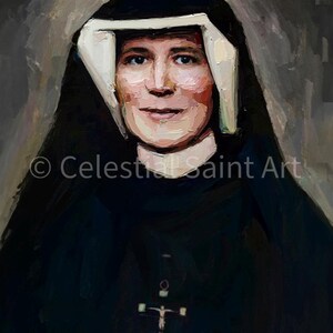 St. Faustina - Digital Print