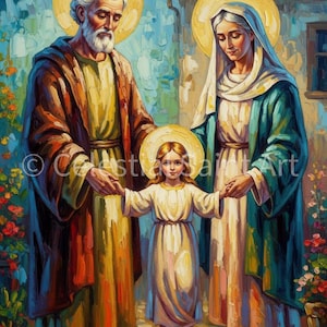 Sts. Joachim und Anne - Digitaldruck
