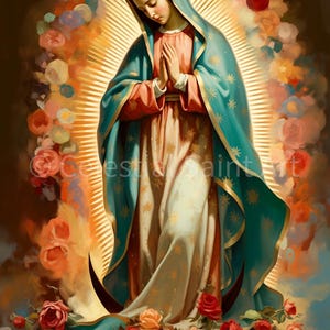 Our Lady of Guadalupe - Digital Print