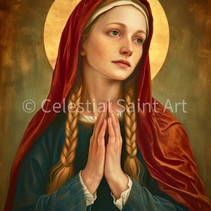 St. Genevieve - Digital Print