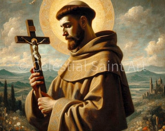 St. Francis of Assisi - Digital Print | High Resolution | Instant Access | Easy Download
