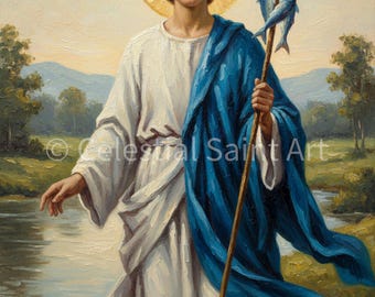 St. Raphael the Archangel - Digital Print | High Resolution | Instant Access | Easy Download