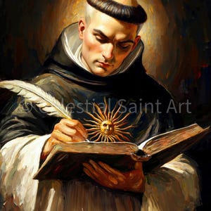 St. Thomas Aquinas - Digital Print