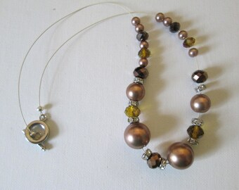 Coppery Brown Necklace