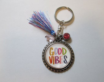 Boho Good Vibes Key Chain