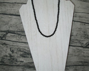 Handcrafted Black Agate Necklace