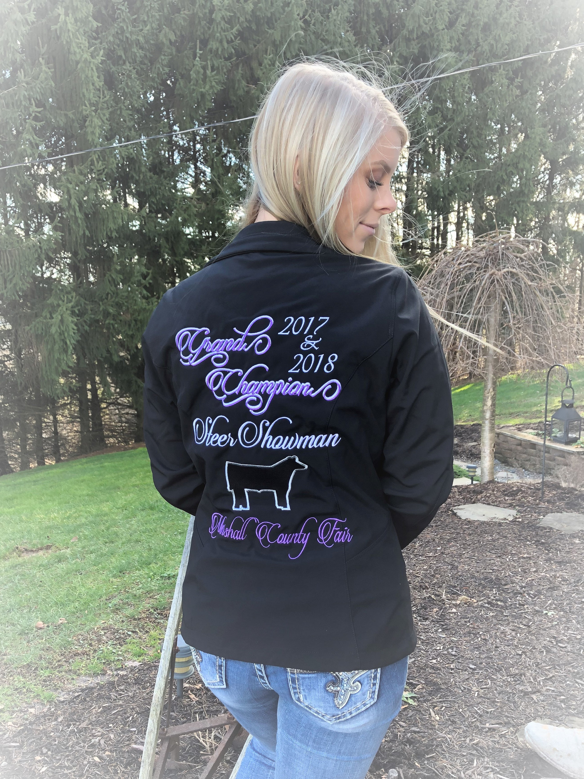 Livestock jacket best sale embroidery