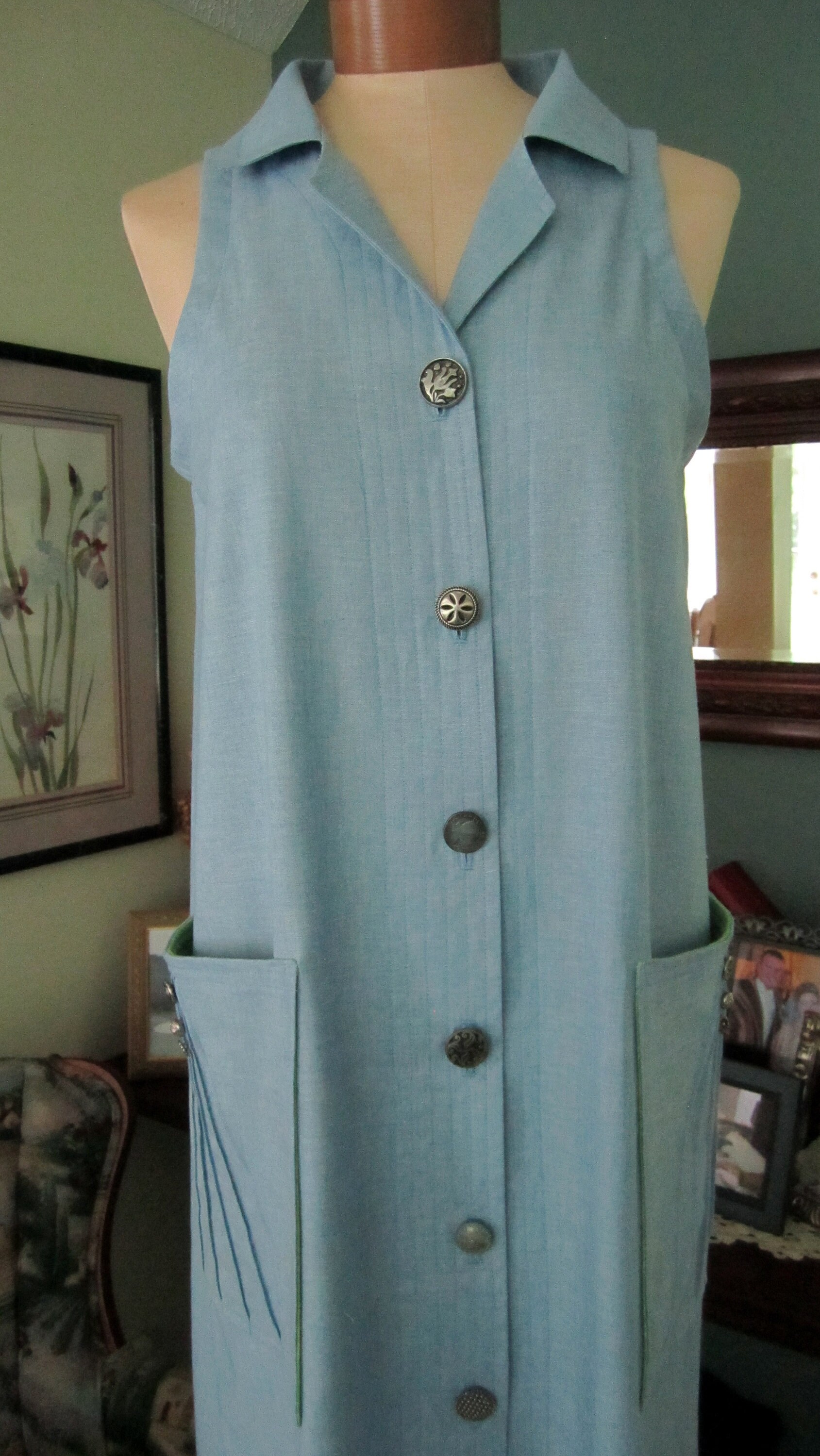 vintage duster robe