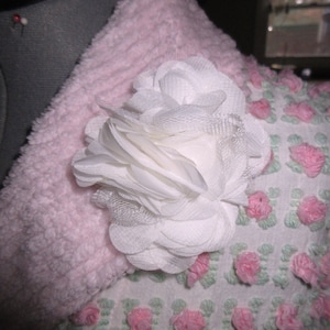 Women&#39;s Retro Chenille Bathrobe, Size 12/14, USA Handmade, Free shipping