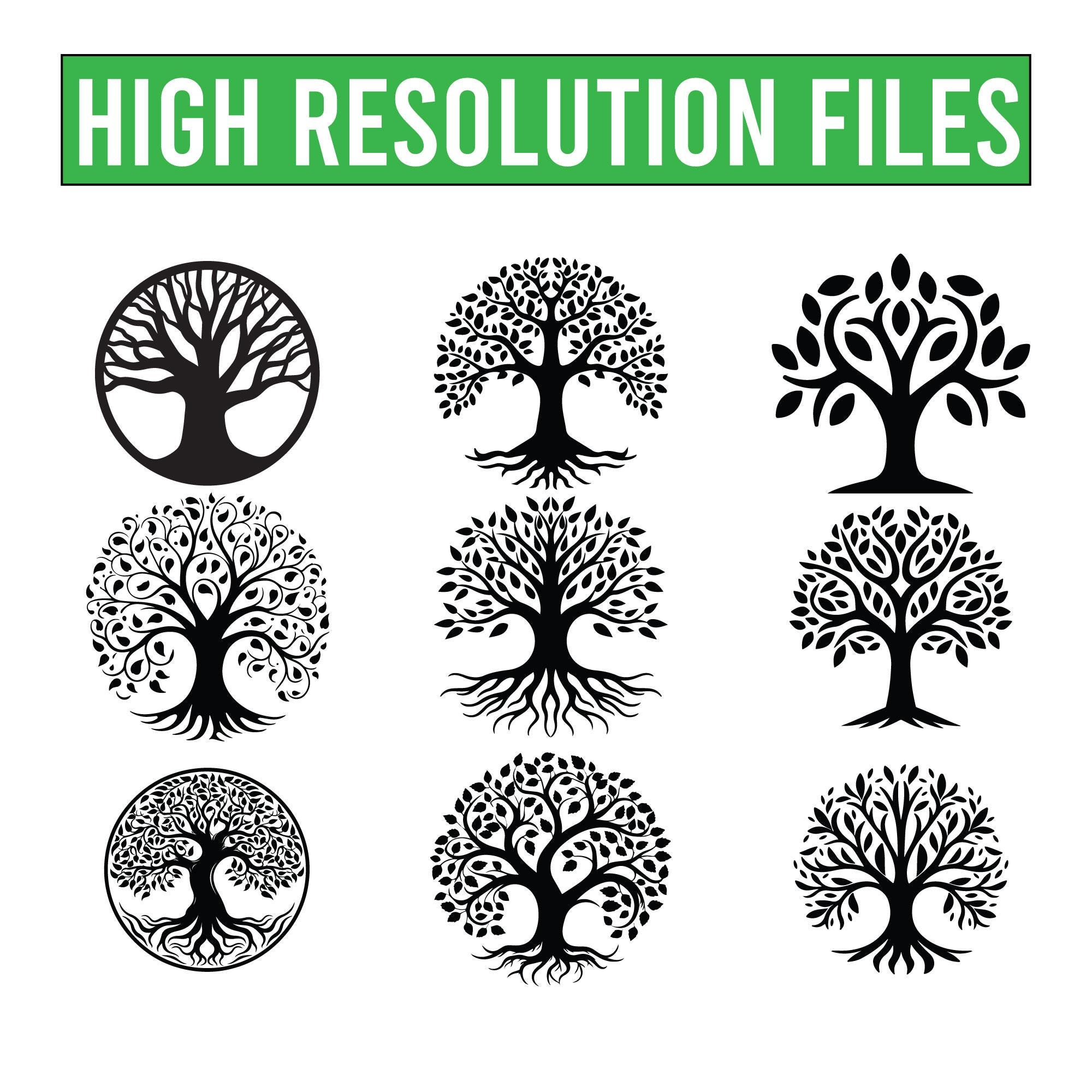 Tree of Life Svg, Tree of Life Clipart, Tree of Life Svg Cut Files for ...