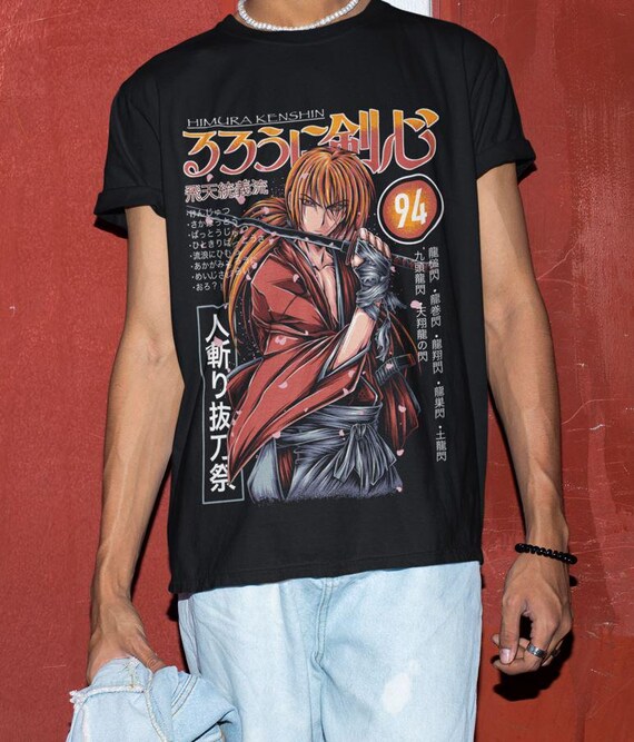 Unisex Custom Samurai Kenshin Fan Unisex Jersey Short Sleeve Tee