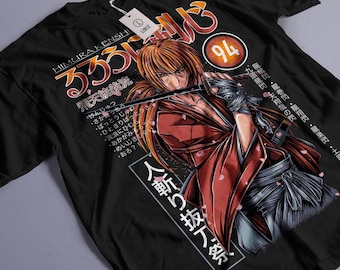 Unisex Custom Samurai kenshin fan Unisex Jersey Short Sleeve Tee