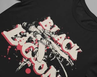 Black Lagoon Revy Unisex Anime T-Shirt, Black Lagoon Shirt, Revy Shirt, Anime Aesthetic Shirt, Cool Anime T-Shirt, Anime Gift For Him/Her