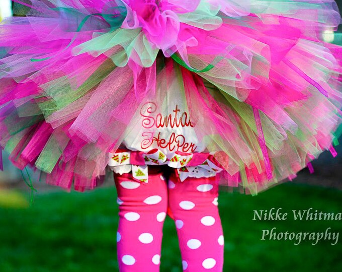 Christmas Tutu Set Baby Infant Toddler Girl Includes Sewn Etsy