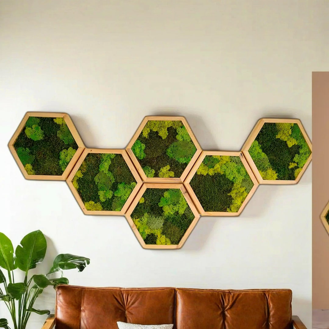 Moss Wall Art, Live Moss Wall Art, Moss Wall Art, Wall Art, Moss ...