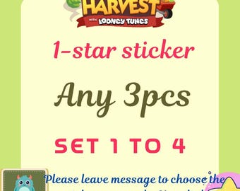 MoGo 1-Star Stickers – Pick Any 3 pieces