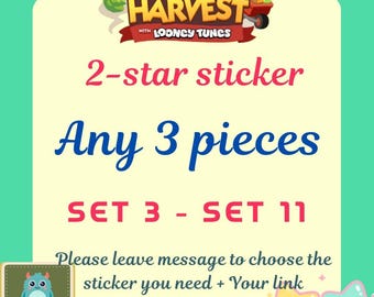 MoGo 2-Star Stickers- Pick Any 3 pieces