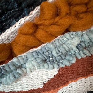 Custom Handwoven Wall Hanging: Modern Fiber Art