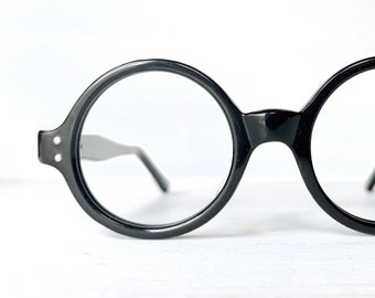 Vintage Kids Eyeglasses 1960s Childrens Frames Mid Era Century Round
