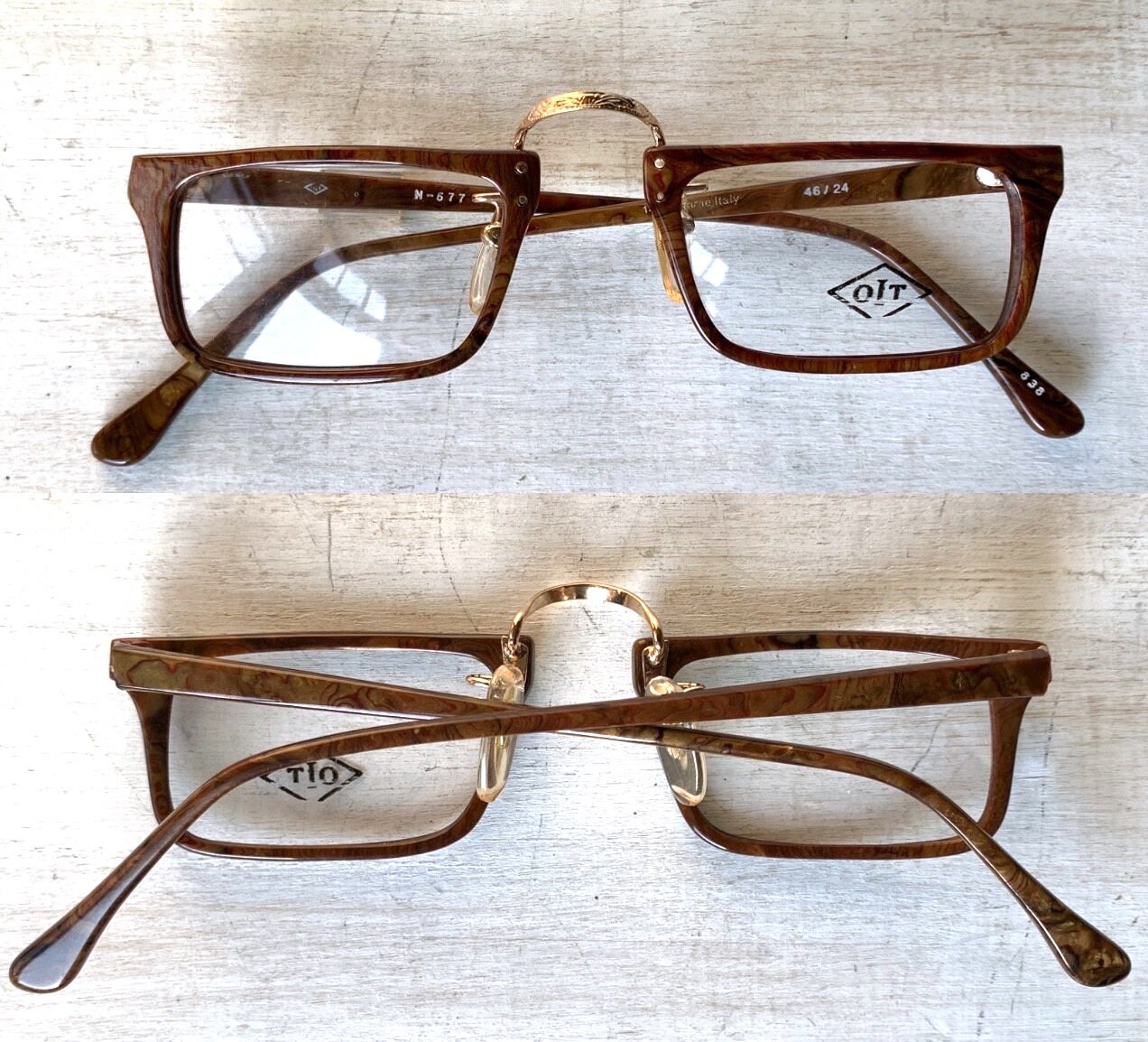 Classy 1950/60s Half-eye Reading frame Italian designer glasses Shop 50s Glasses | Fast Shipping | Zenni Optical main image 4