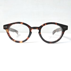 Vintage Eyeglasses John Lennon Retro 2 Beatnik Paddle Temple Round Panto Deadstock 1990s Eyeglass Frames