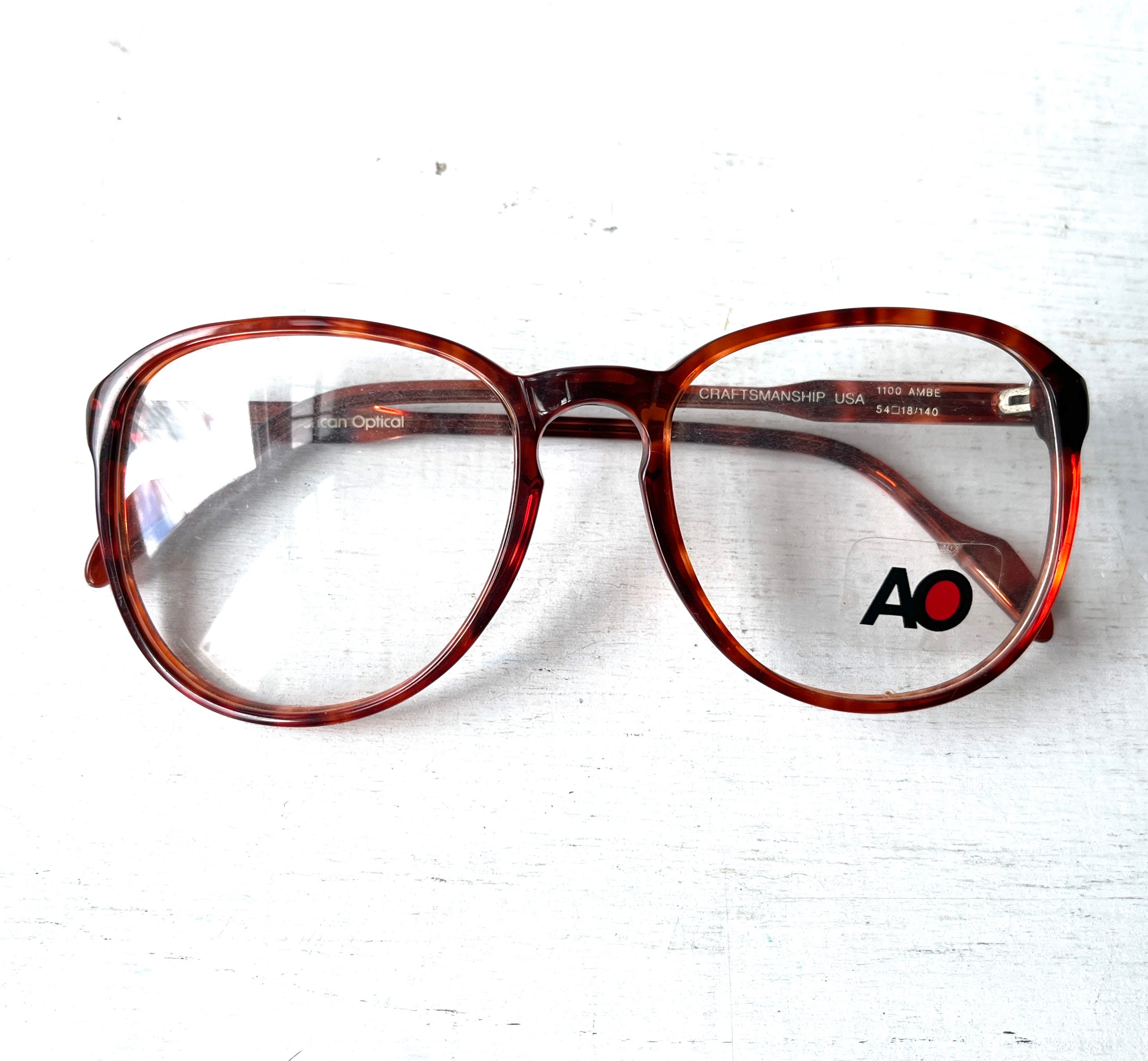 Vintage American Optical Craftsmanship USA 1100 Sunglasses FRAMES ONLY Red 56-18 American Optical Numont Crossley 12K GF True Antique Cat Eye  main image 3