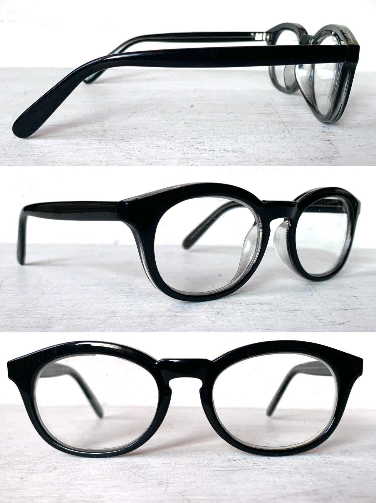 Thick Fun Chunky Cheaters Reading Glasses Eccentric True Etsy
