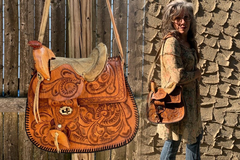 western saddle purse