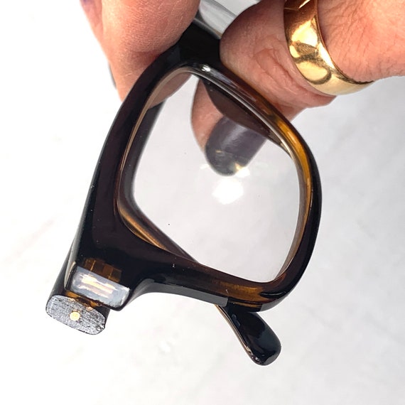 Retro +2.00 Reading Glasses Rectangular Geek Unis… - image 8