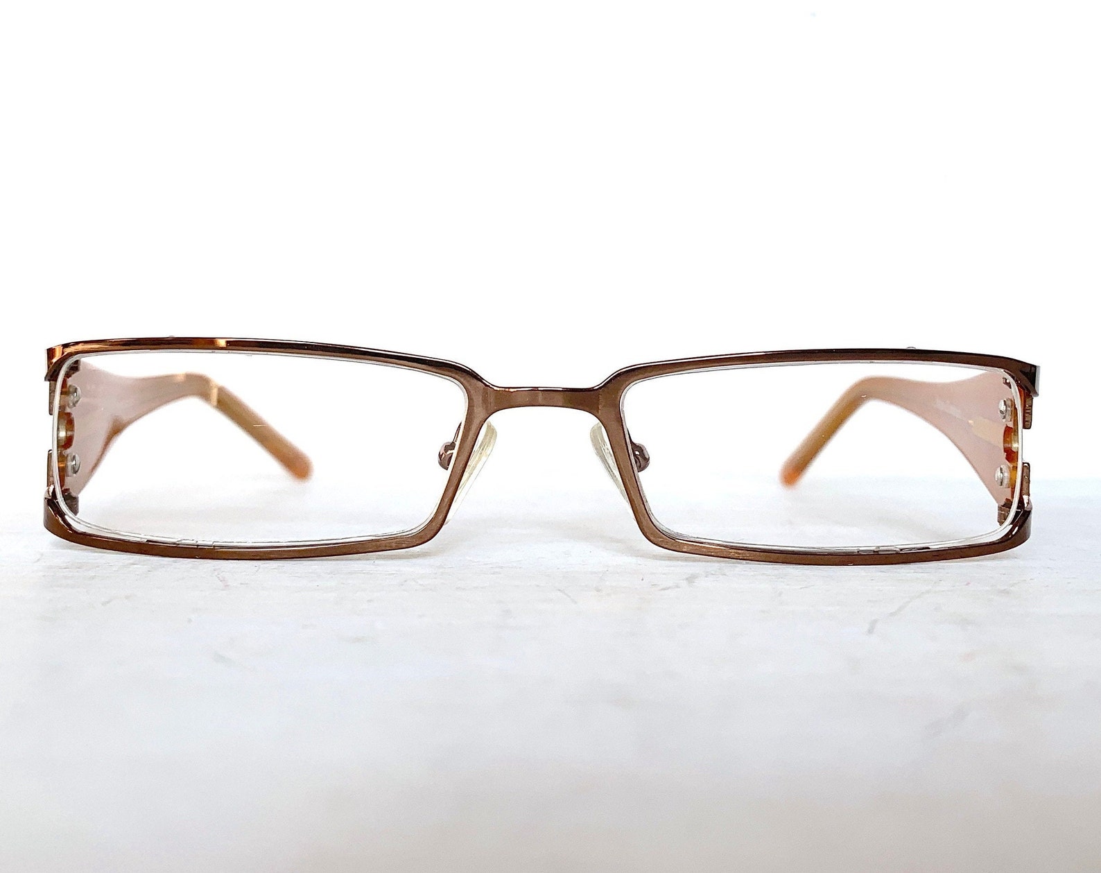 Cheaters Narrow Petite Fit Rectangular Reading Glasses 1.25 Etsy