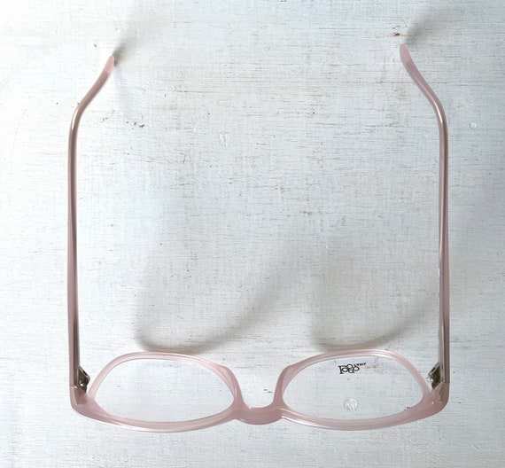 Vintage Eyeglasses LOGO Paris Oversized 70s Pale … - image 9