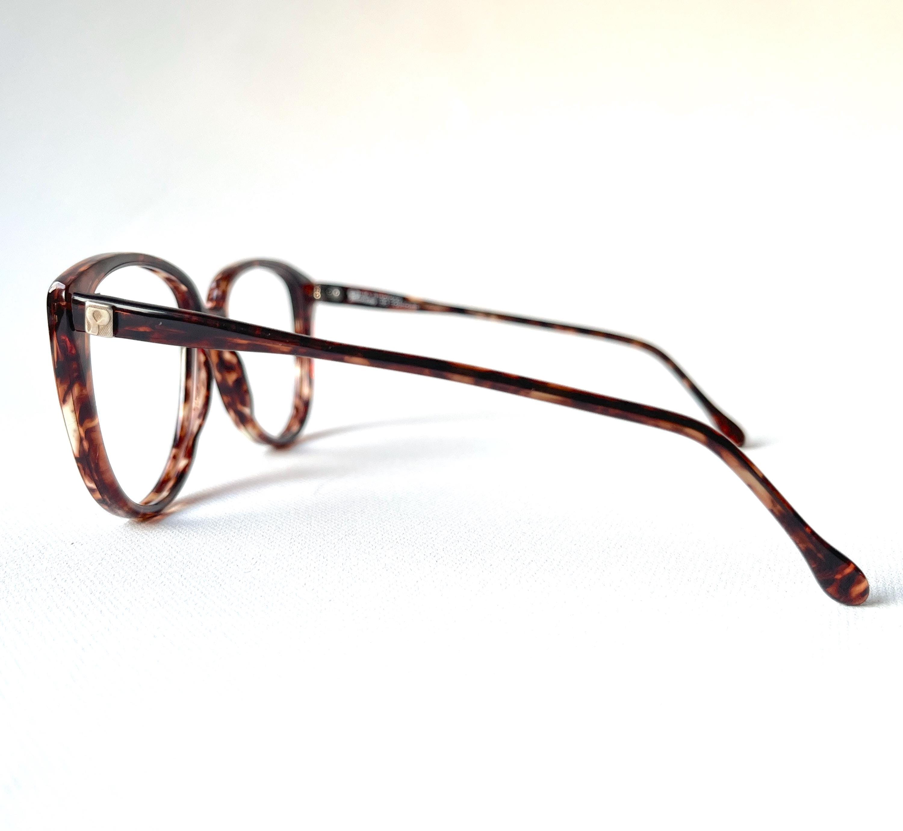 Vintage 80s Pathway Optical USA 54-15-135 Oversized Cat Eye Tortoise Glasses Vintage Eyeglasses 80s Pathway Optical USA 54-15-135  main image 3
