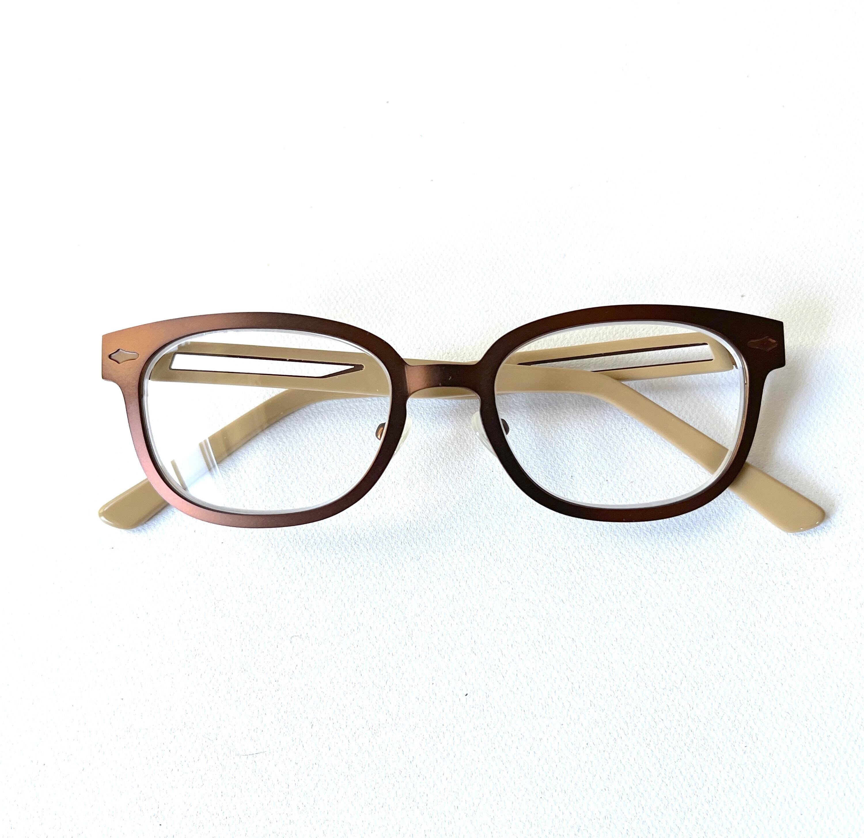 Buy Vintage Reading Glasses 1.25 Copper Square Hipster Horn Rimmed Nice Bold Frames Online in India Etsy