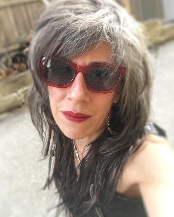 Retro Sun Reader +1.25 Square Cat Eye Reading Gla… - image 3