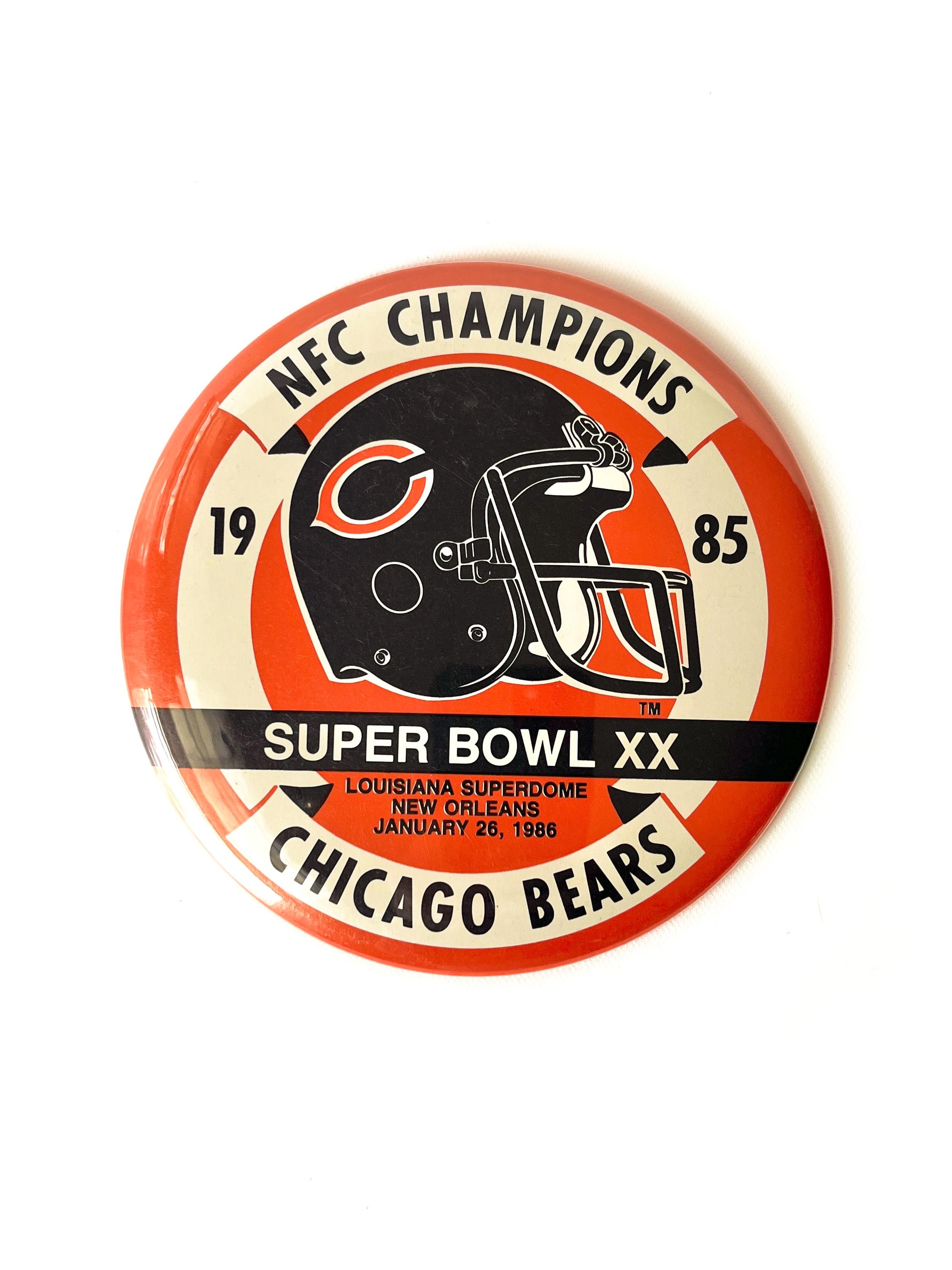 Chicago Bears Pin 1985 - Etsy