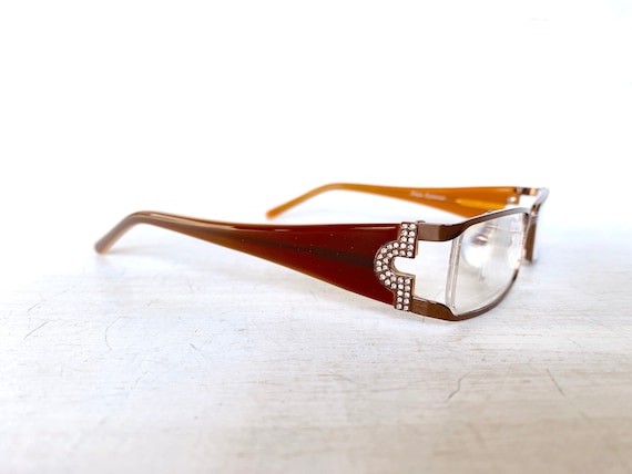 Retro VTG Acetate Petite Fit +1.25 Reading Glasse… - image 3