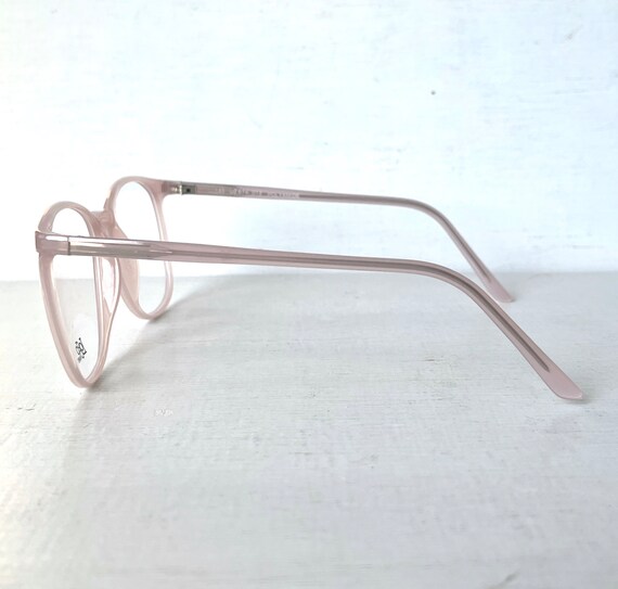 Vintage Eyeglasses LOGO Paris Oversized 70s Pale … - image 5