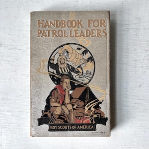 Vintage Boy Scouts 1945 Handbook for Patrol Leaders of America Book