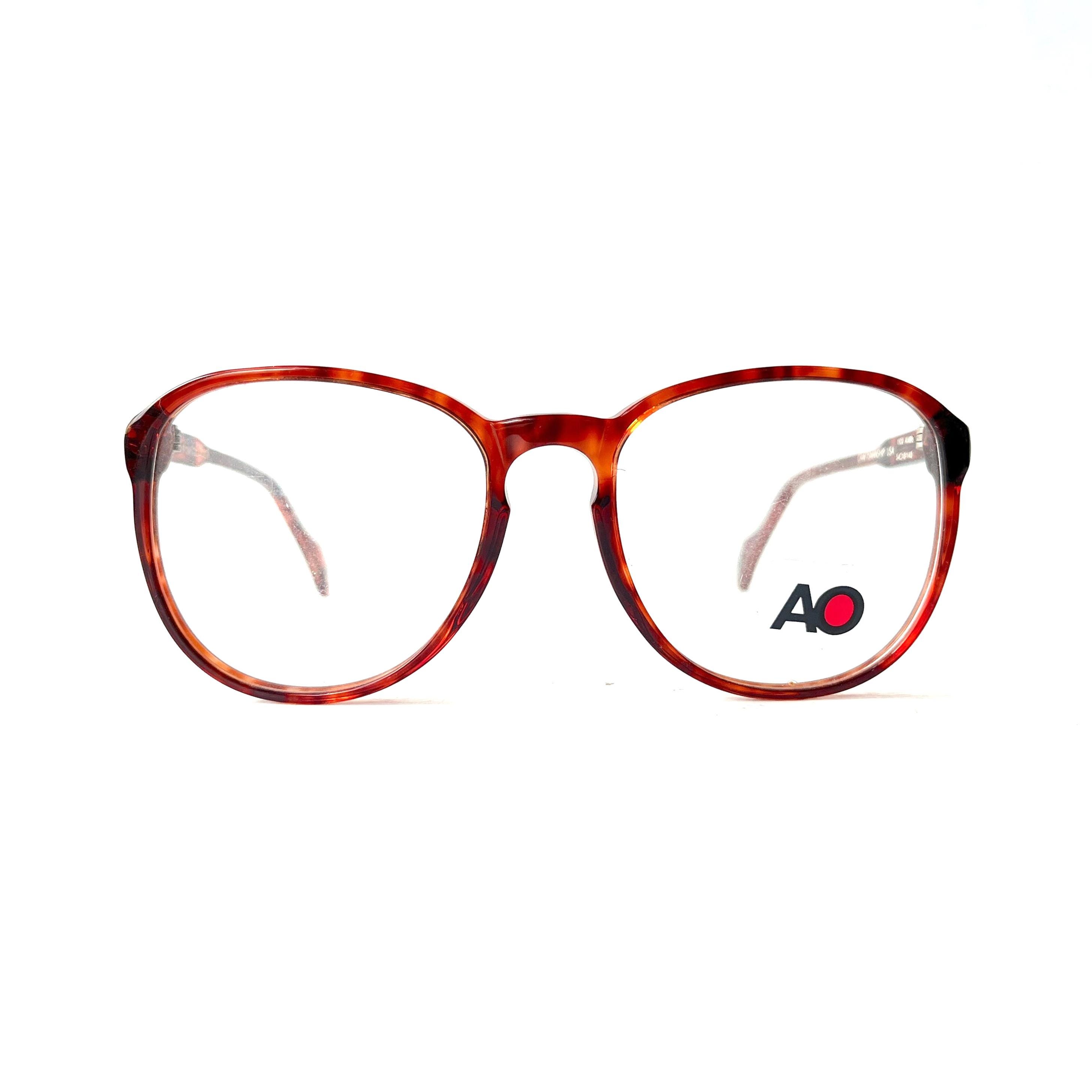 Vintage AO Dead Stock 54-18-140 Glasses Square Low Profile  display picture 3