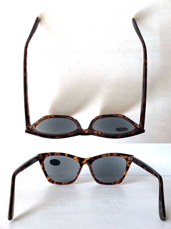 Retro Sun Reader +1.25 Square Cat Eye Reading Gla… - image 4
