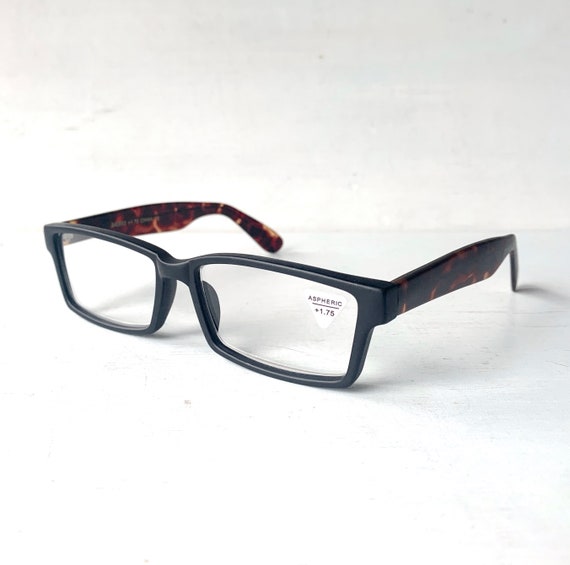 Vintage +1.75 WIDE FIT Reading Glasses FORD Matte… - image 4